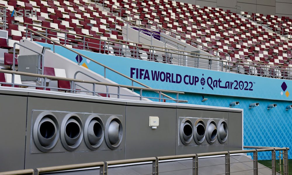 تهویه مطبوع ورزشگاه‌ ‏های جام‌‏جهانی 2022 قطر